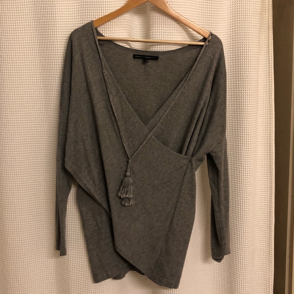 Crossover Tunic Sweater